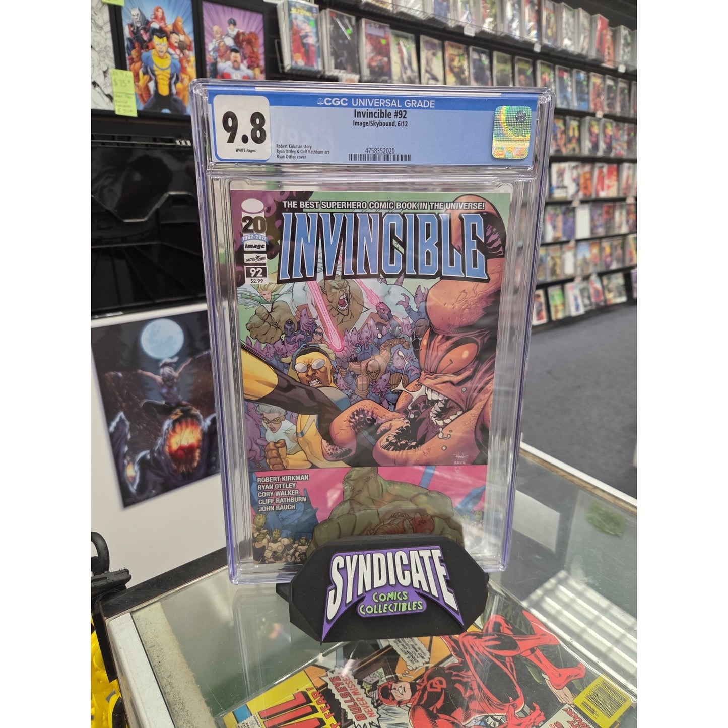 Invincible #92 (CGC 9.8) Low Pop