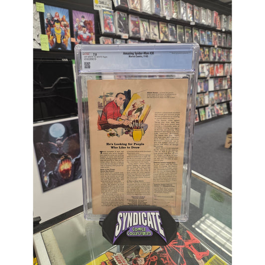 Amazing Spider-Man #30 (CGC 7.0) 1st Cat Burglar