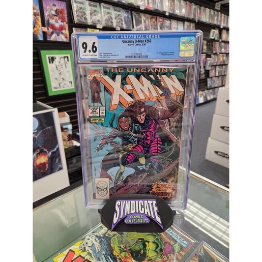 Uncanny X-Men #266 (CGC 9.6) 1st Gambit