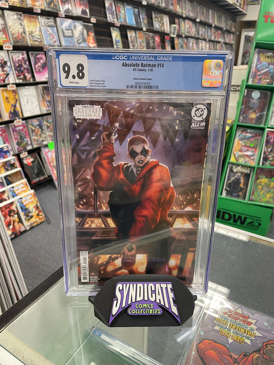 Absolute Batman #14 Derrick Chew Variant (CGC 9.8) 1st Absolute Harley Quinn