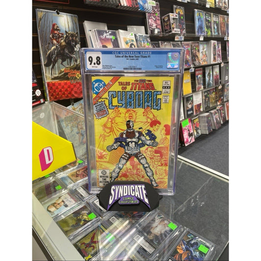 Tales of the Teen Titans #1 (CGC 9.8) Origin of Cyborg