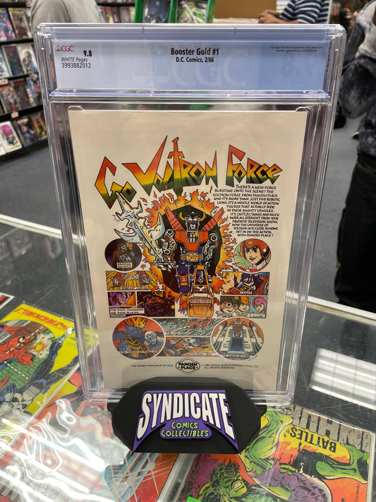 Booster Gold #1 (CGC 9.8) 1st Booster Gold