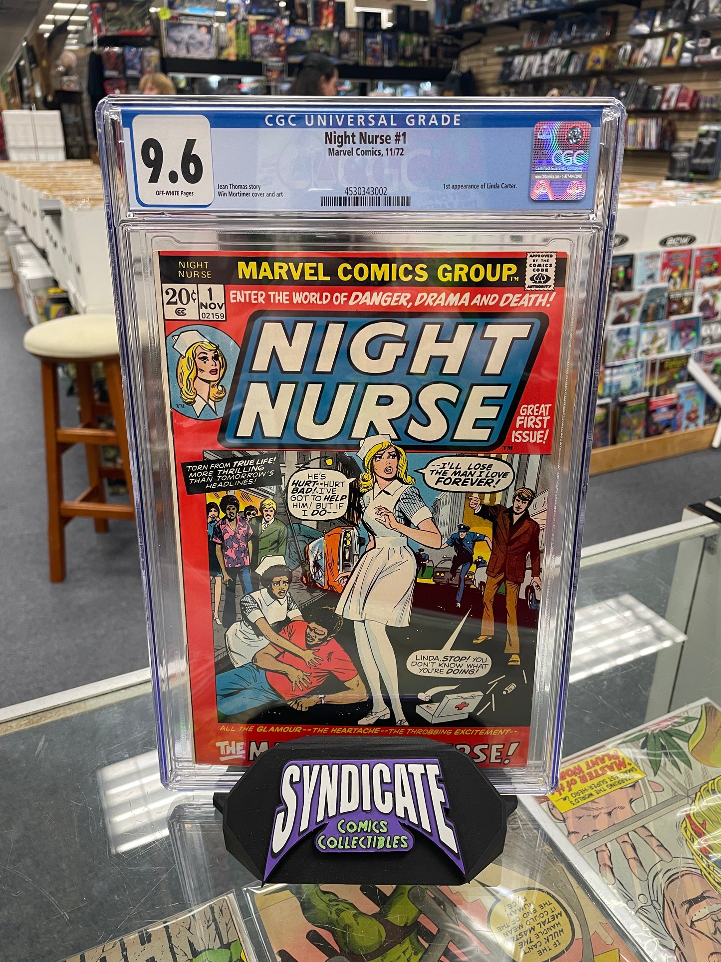 Night Nurse #1-4 CGC Graded Set