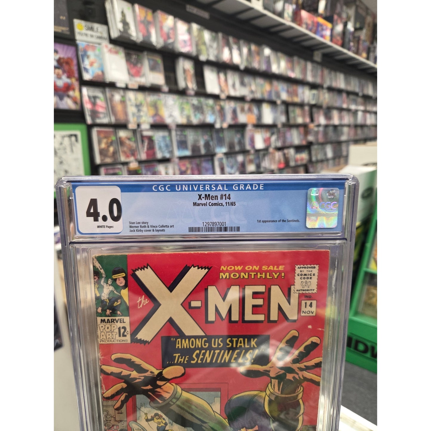 X-Men #14 (CGC 4.0) 1st Sentinels