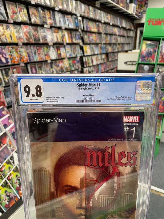 Spider-Man #1 (CGC 9.8) Granov Hip-Hop Variant