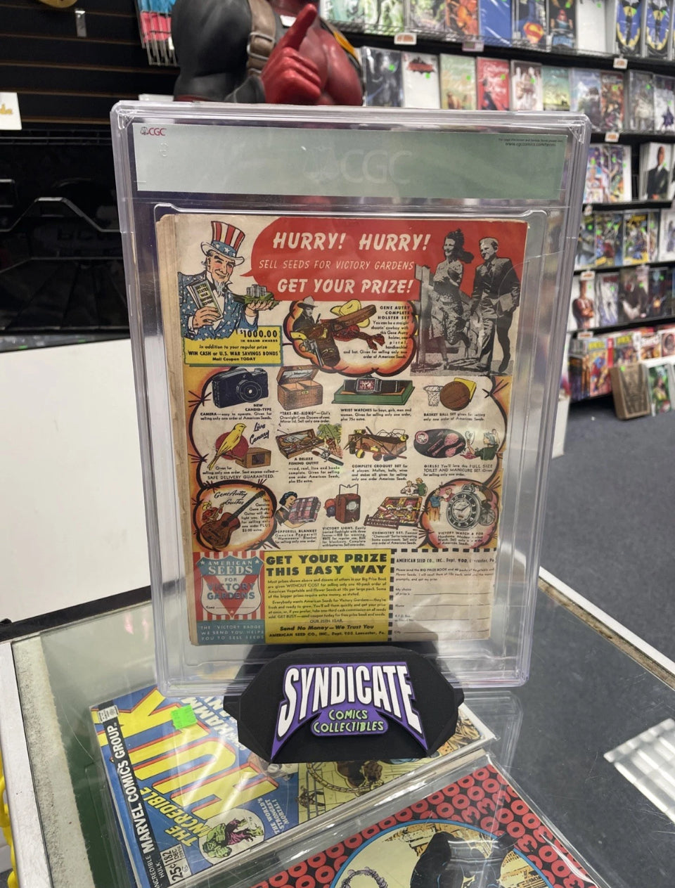 Flash Comics #39 (CGC Qualified 3.5) Golden Age, 1943