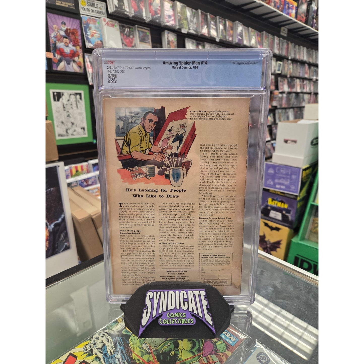 Amazing Spider-Man #14 (CGC 2.0) 1st Green Goblin