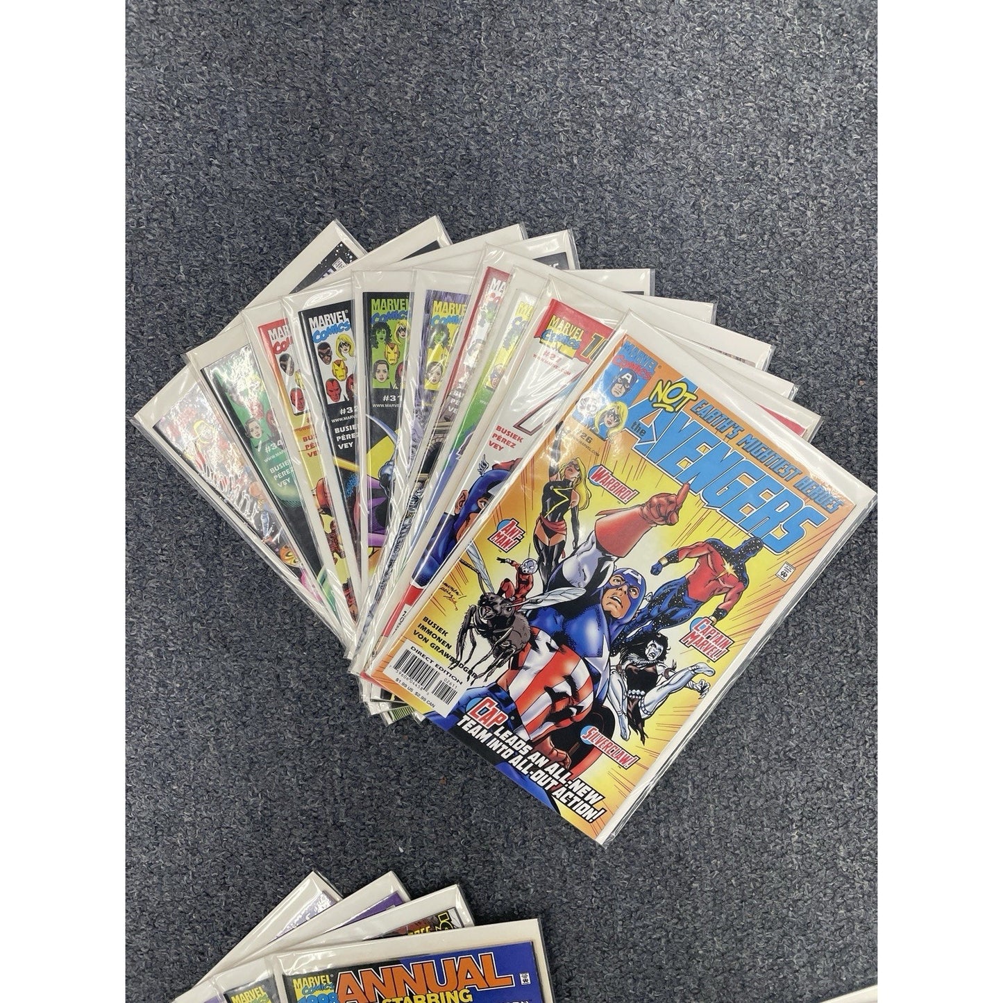 Avengers By Kurt Busiek Full Run (1998-2002) Issues 1-56, Annuals 1998-2001
