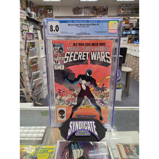 Marvel Super-Heroes: Secret Wars #8 (CGC 8.0) Origin of Black Costume
