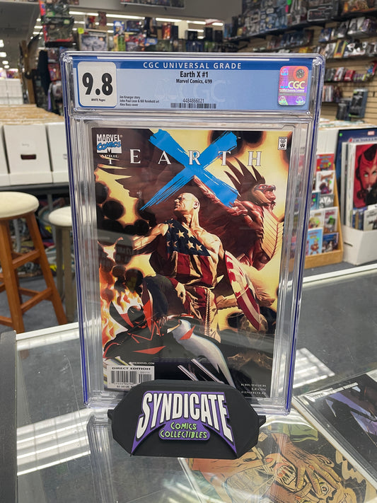 Earth X #1 (CGC 9.8) 1st Print