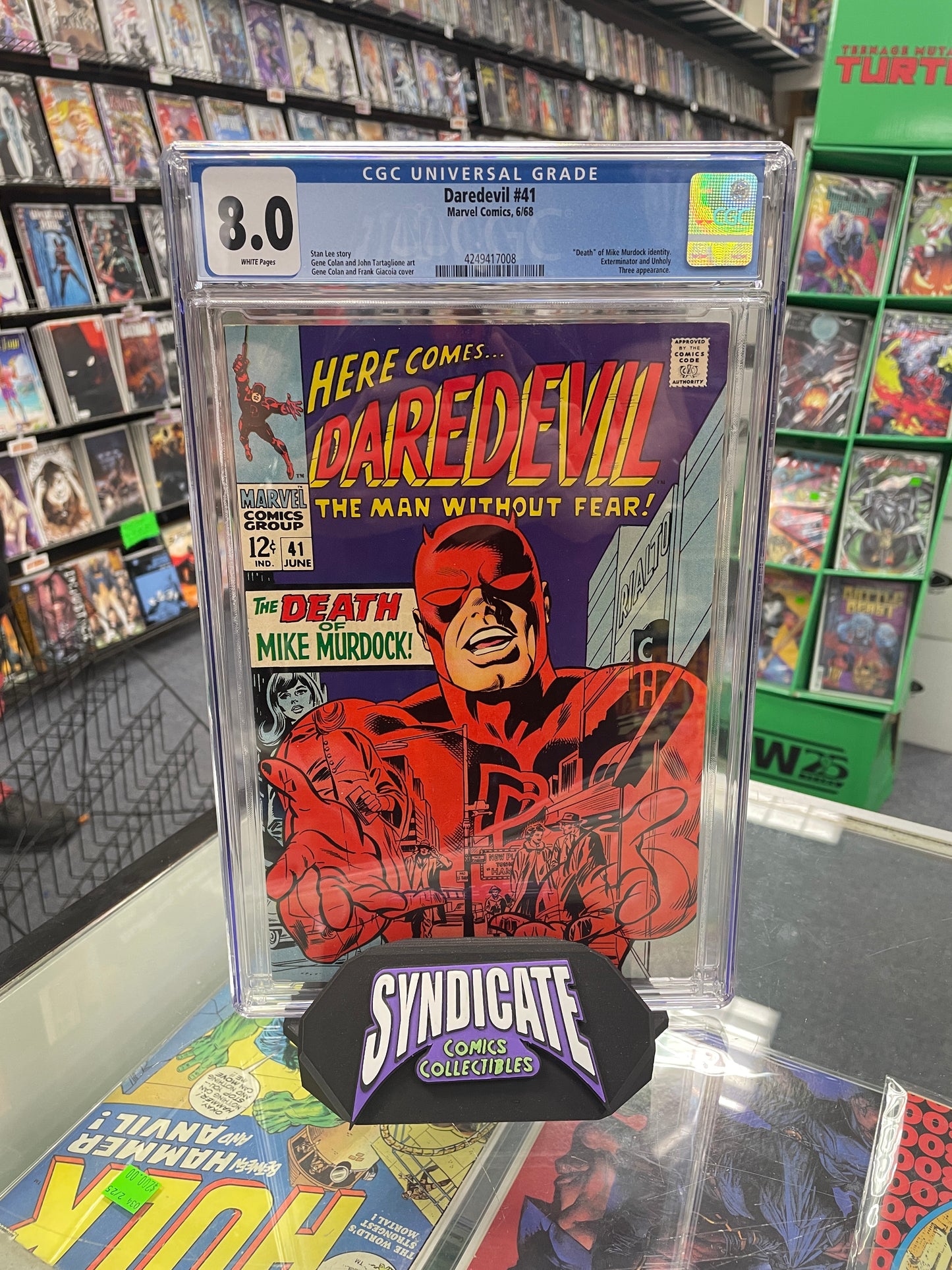 Daredevil #41 (CGC 8.0) High-Grade Silver Age Marvel