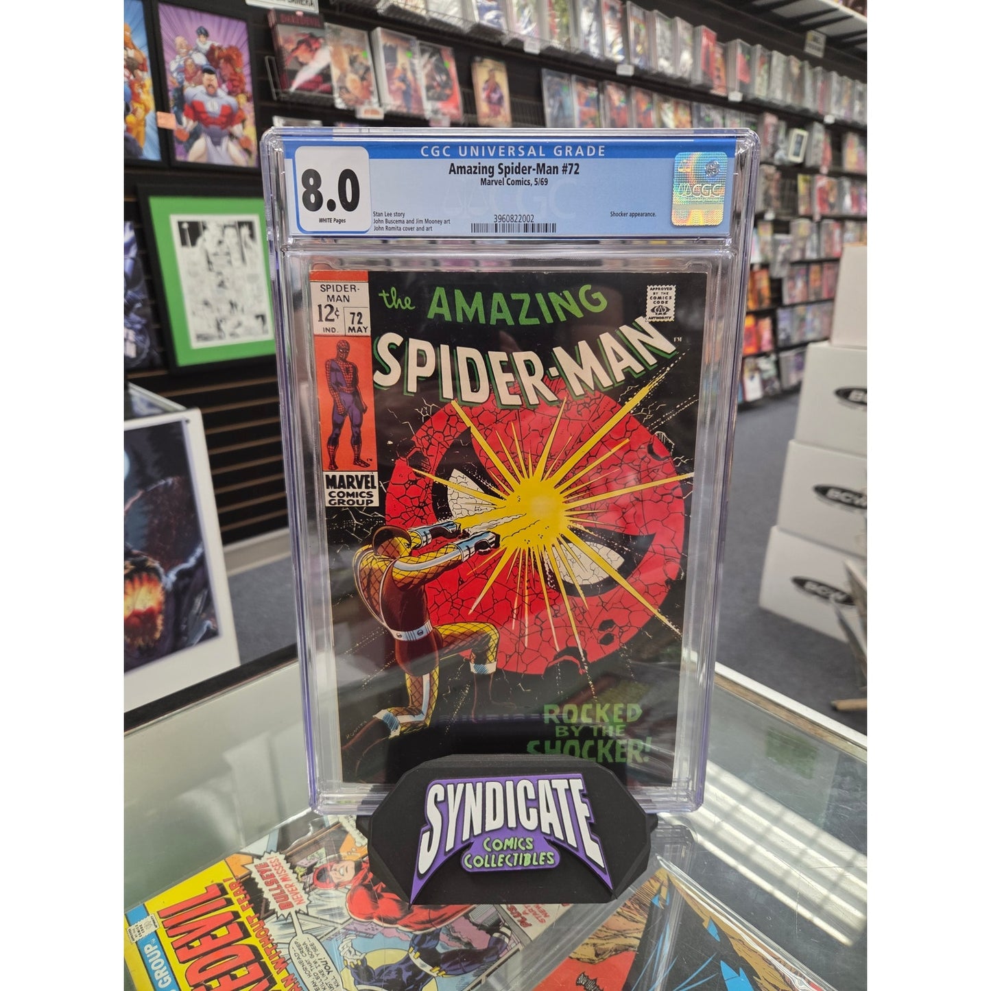 Amazing Spider-Man #72 (CGC 8.0) Shocker Appearance