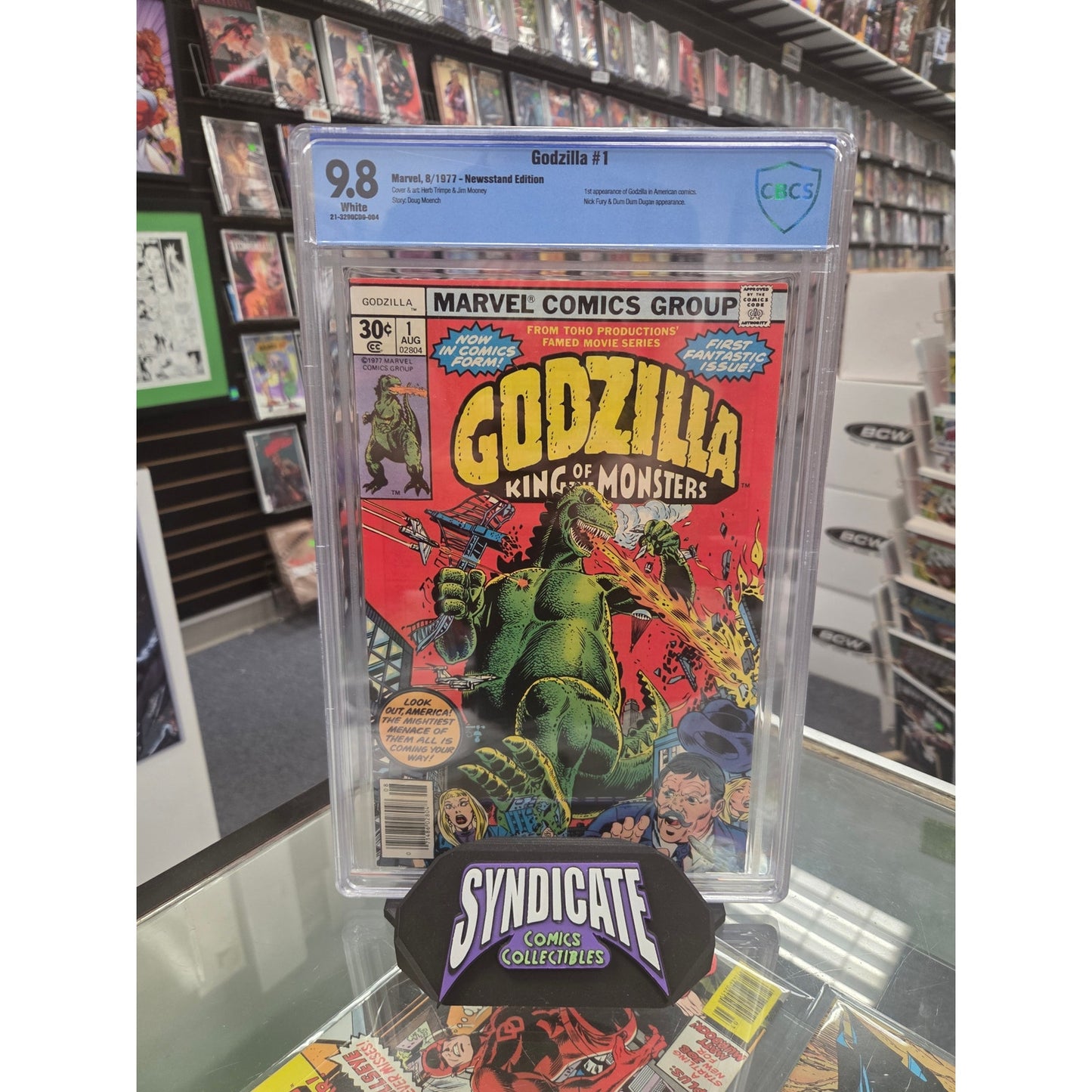 Godzilla: King of the Monsters #1 (CBCS 9.8) 1st Godzilla in U.S. Comics
