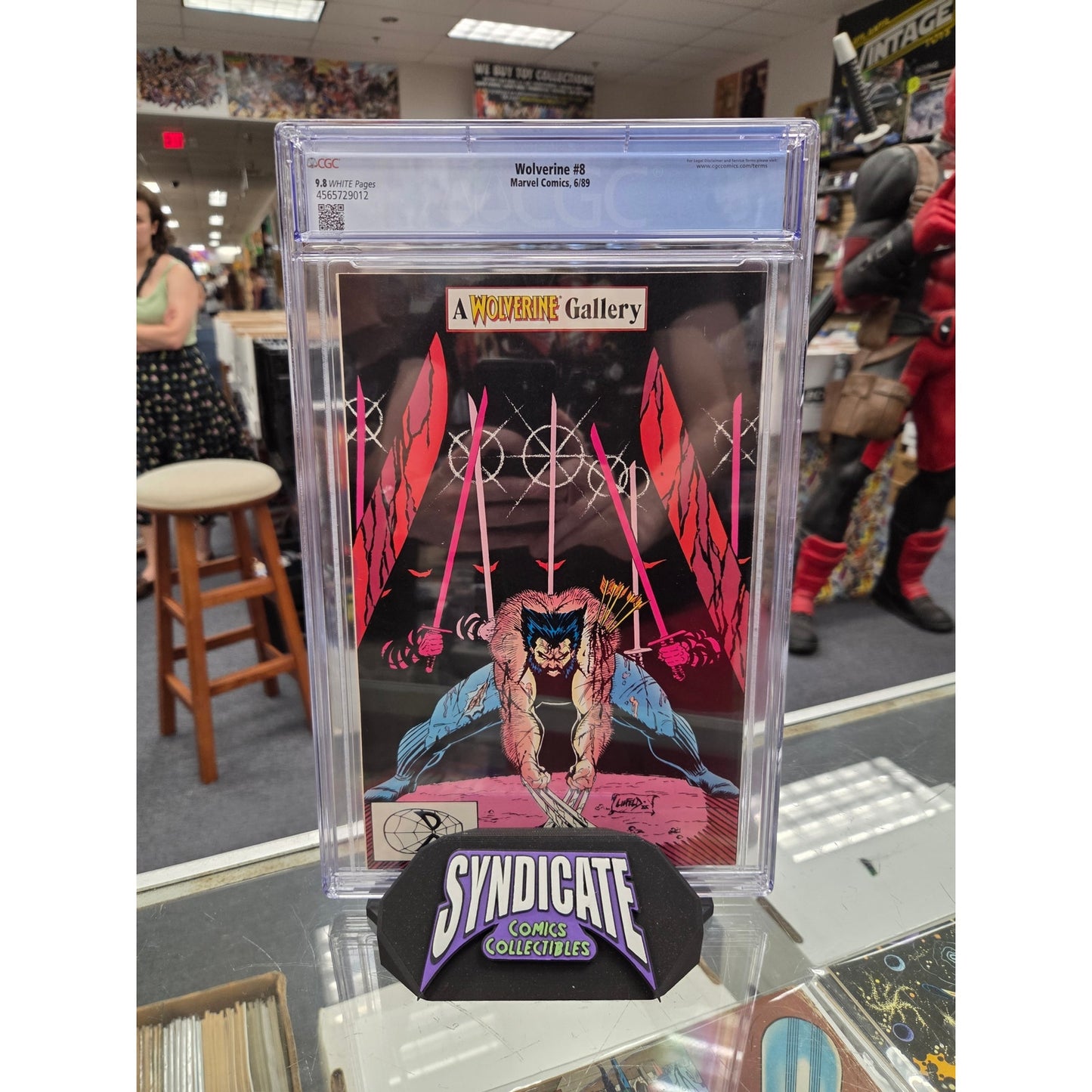 Wolverine #8 (CGC 9.8) Iconic Cover Art