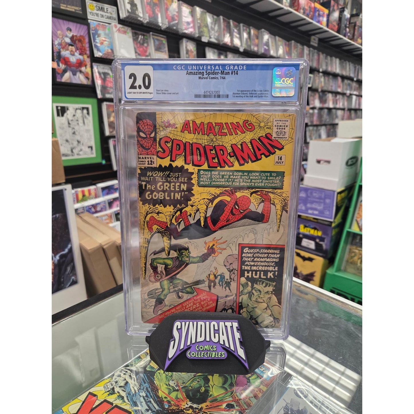 Amazing Spider-Man #14 (CGC 2.0) 1st Green Goblin