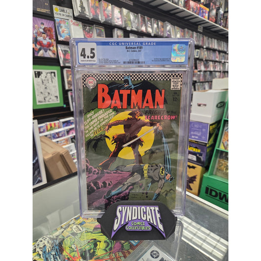 Batman #189 (CGC 4.5) 1st Silver Age Scarecrow