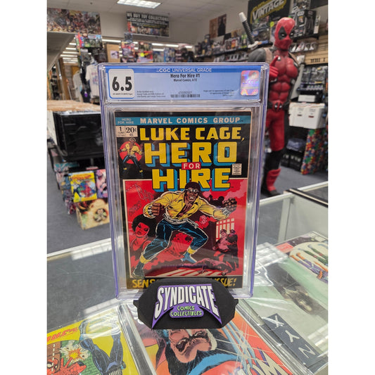 Hero For Hire #1 (CGC 6.5) 1st Luke Cage