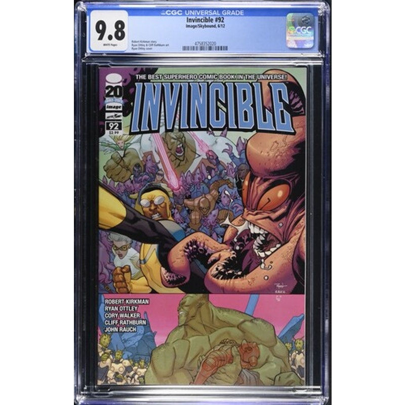 Invincible #92 (CGC 9.8) Low Pop