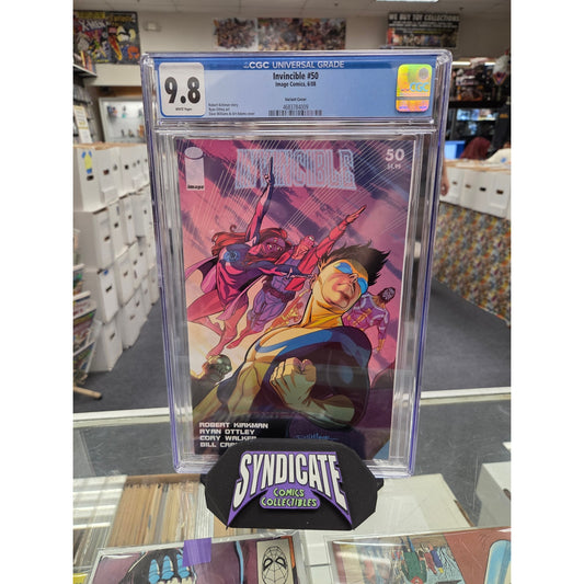 Invincible #50 (CGC 9.8) Williams Variant, Low Print Run