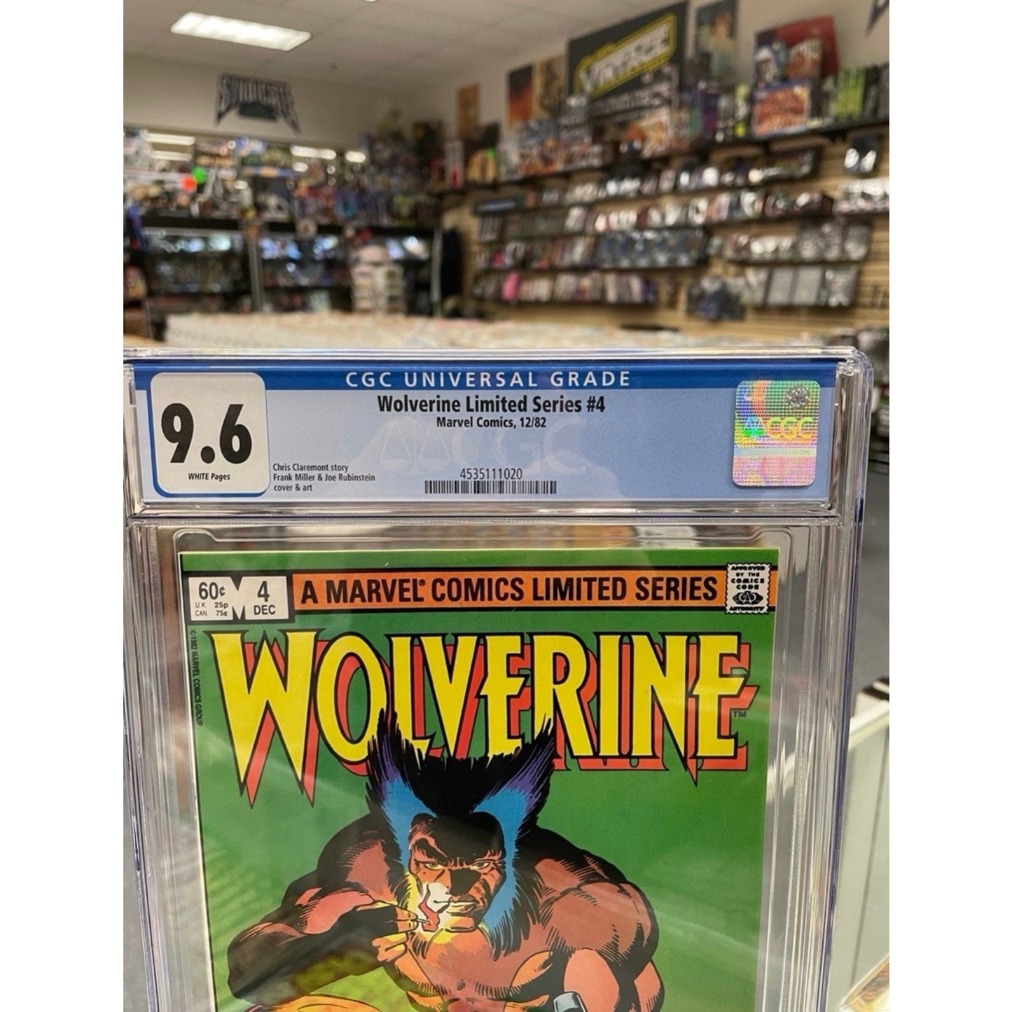 Wolverine #4 (CGC 9.6) Limited Series