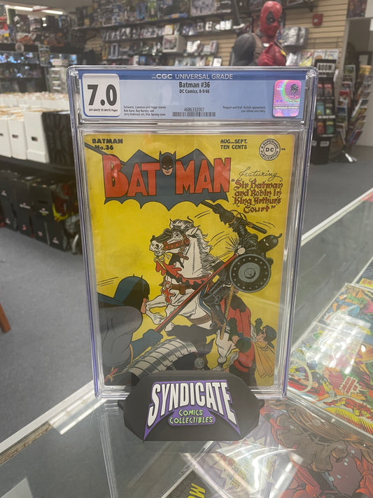 Batman #36 (CGC 7.0) Golden Age Batman