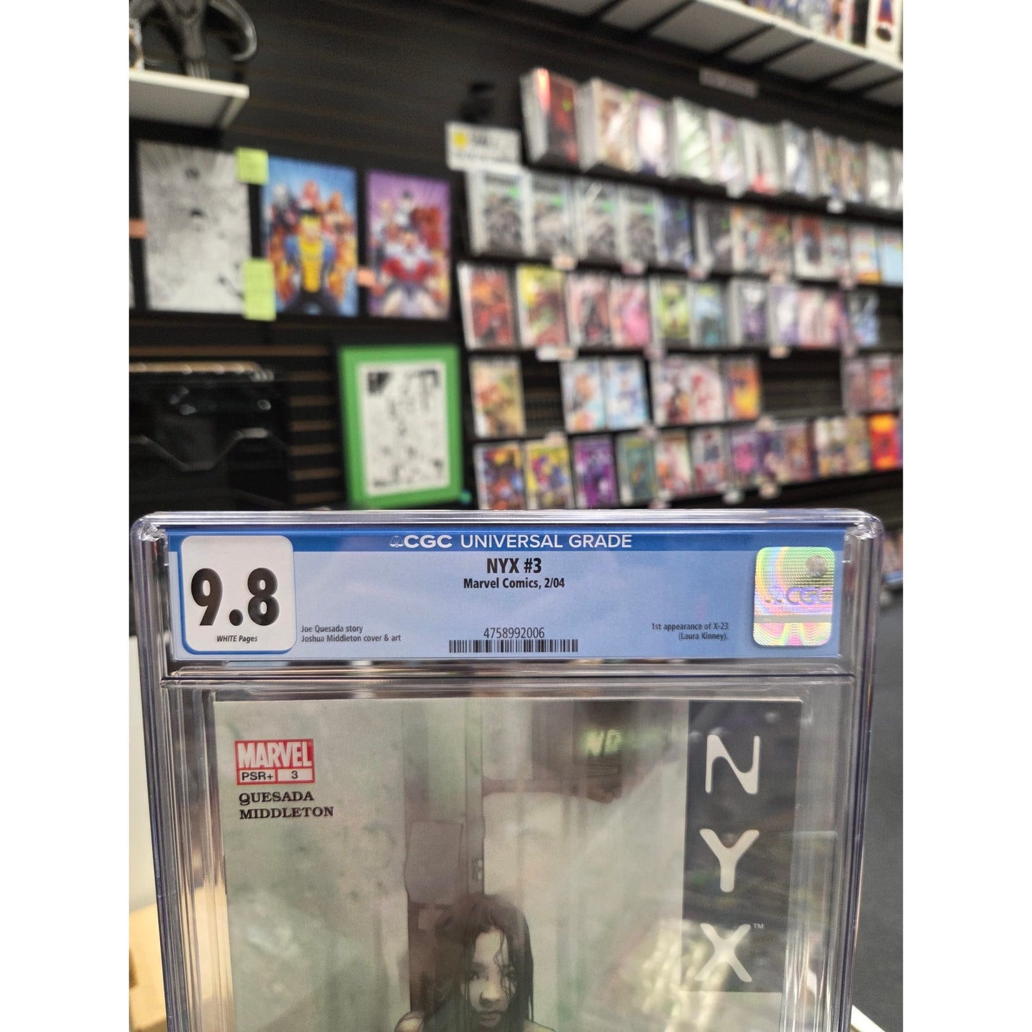 NYX #3 (CGC 9.8) 1st appearance of X-23