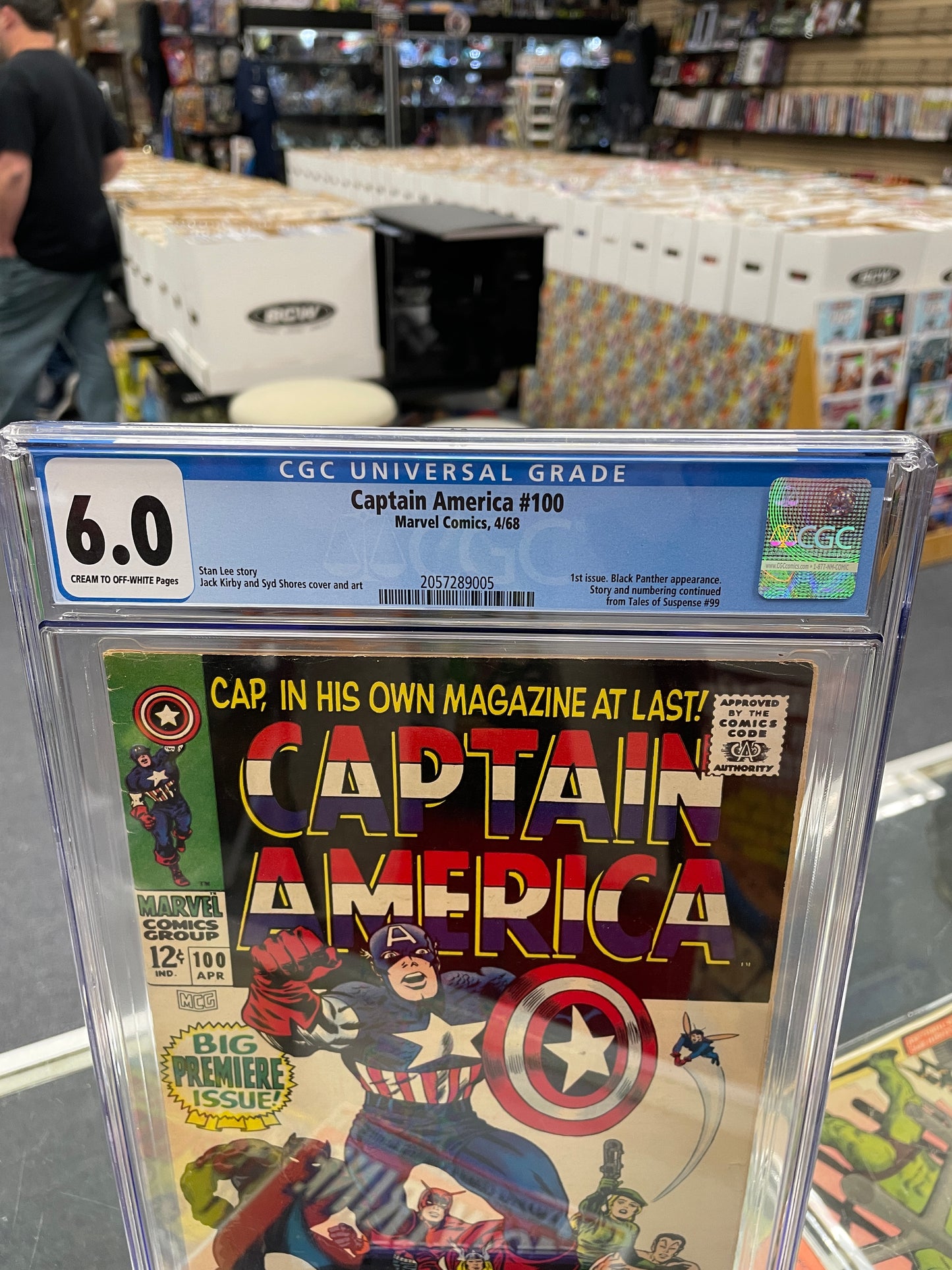 Captain America #100 (CGC 6.0) 1st Issue