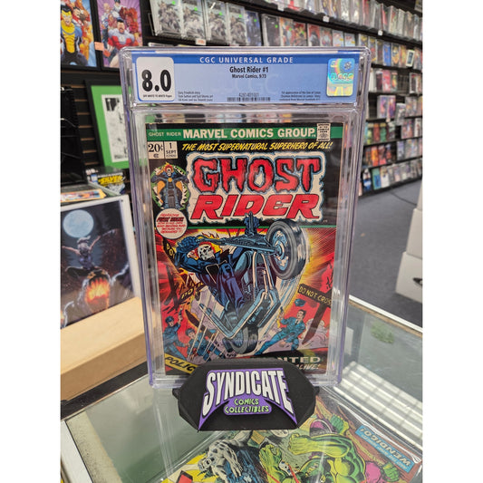 Ghost Rider #1 (CGC 8.0) 1st Solo Ghost Rider