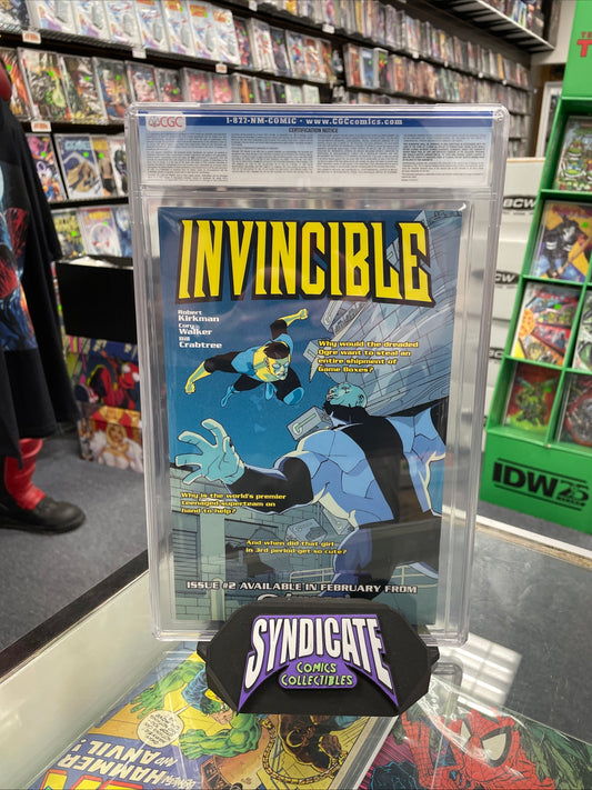 Invincible #1 (CGC 9.4) 1st Invincible, 1st Print