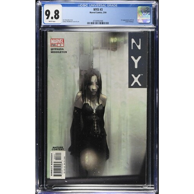 NYX #3 (CGC 9.8) 1st appearance of X-23