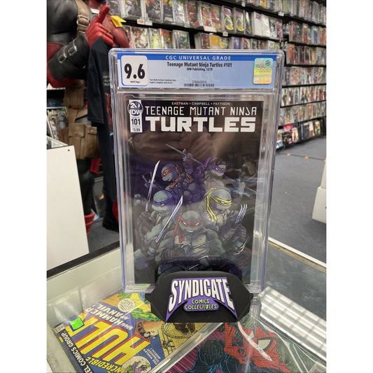 Teenage Mutant Ninja Turtles #101 (CGC 9.6) 1st Mona Lisa