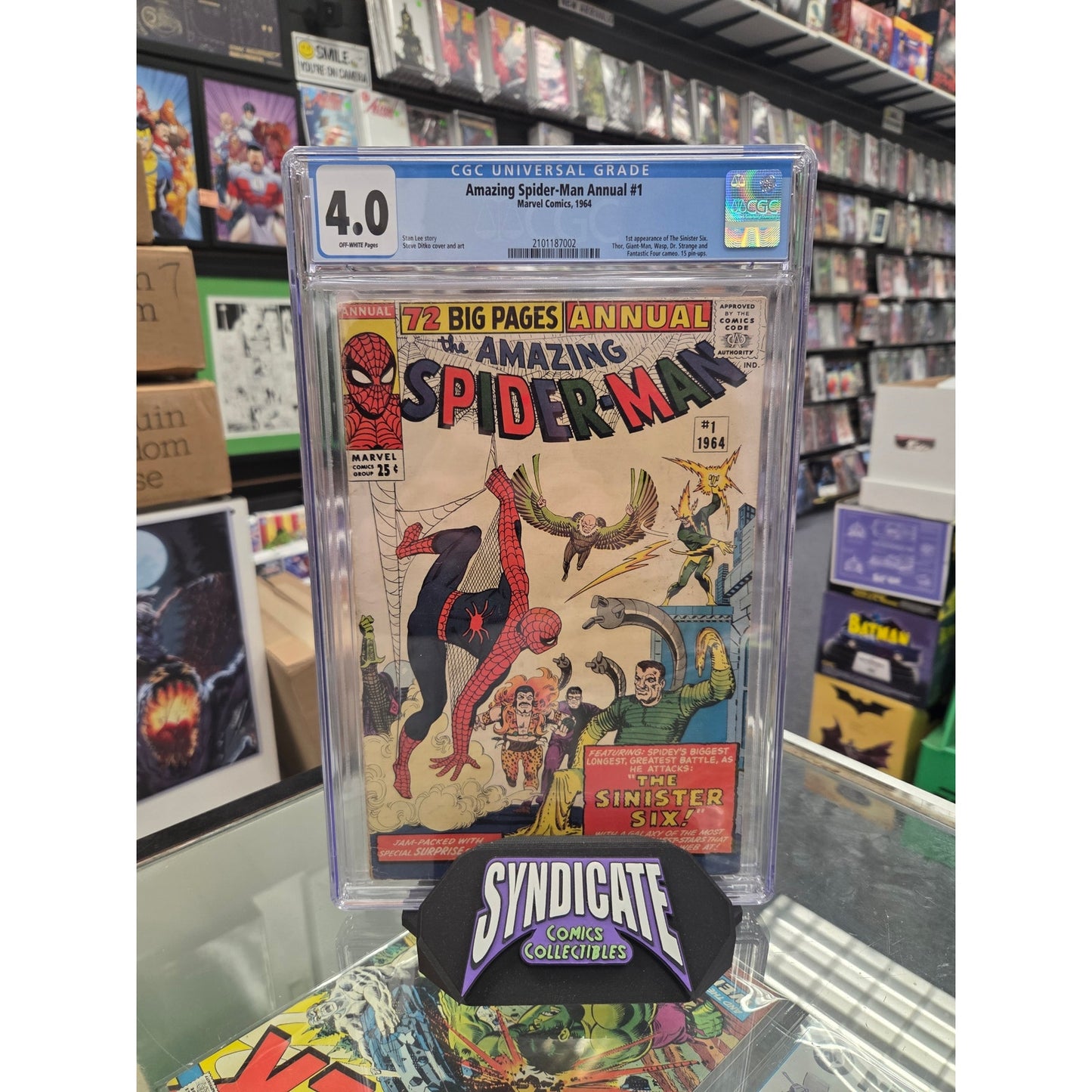 Amazing Spider-Man Annual #1 (CGC 4.0) 1st Sinister Six