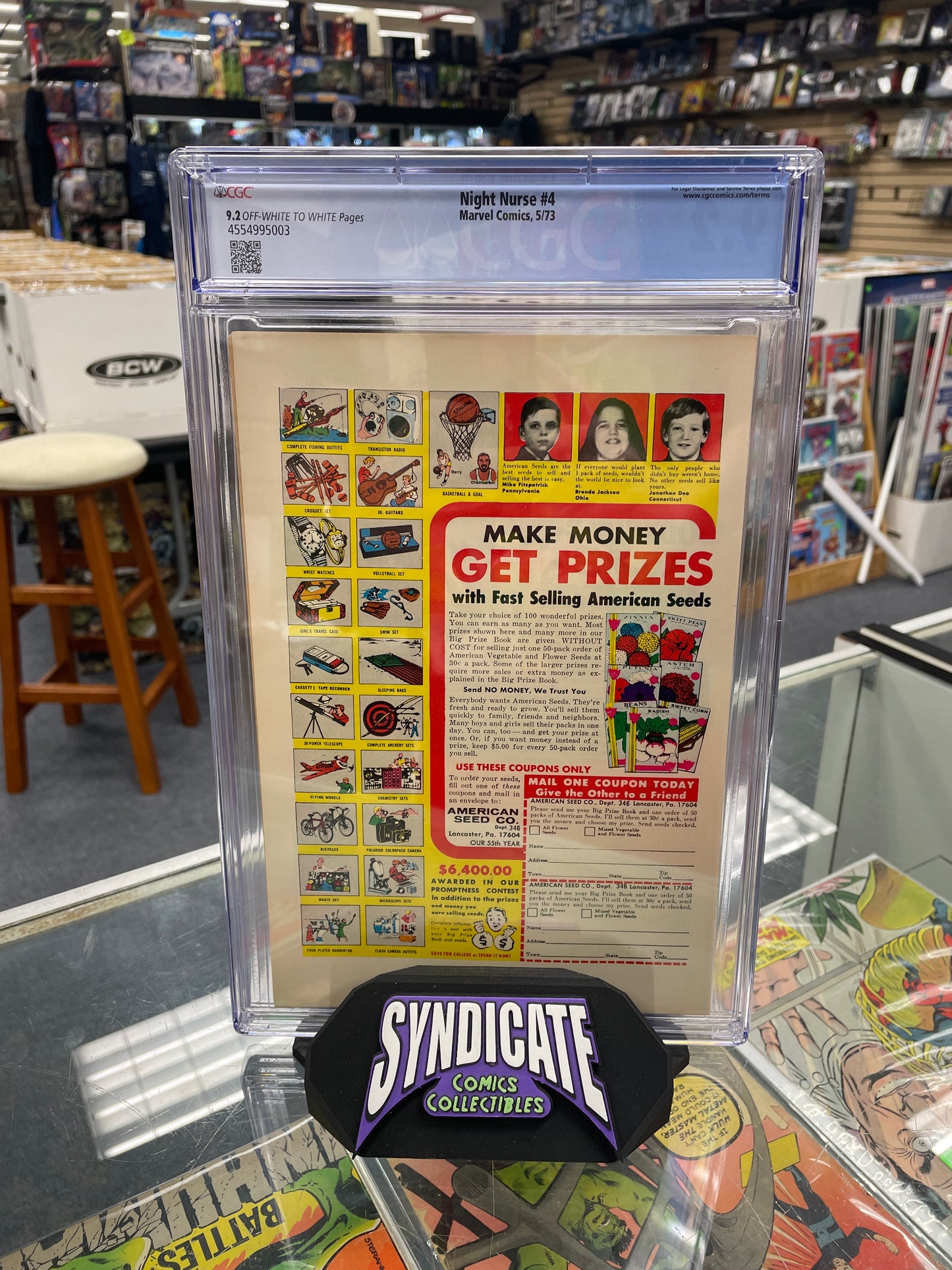 Night Nurse #1-4 CGC Graded Set