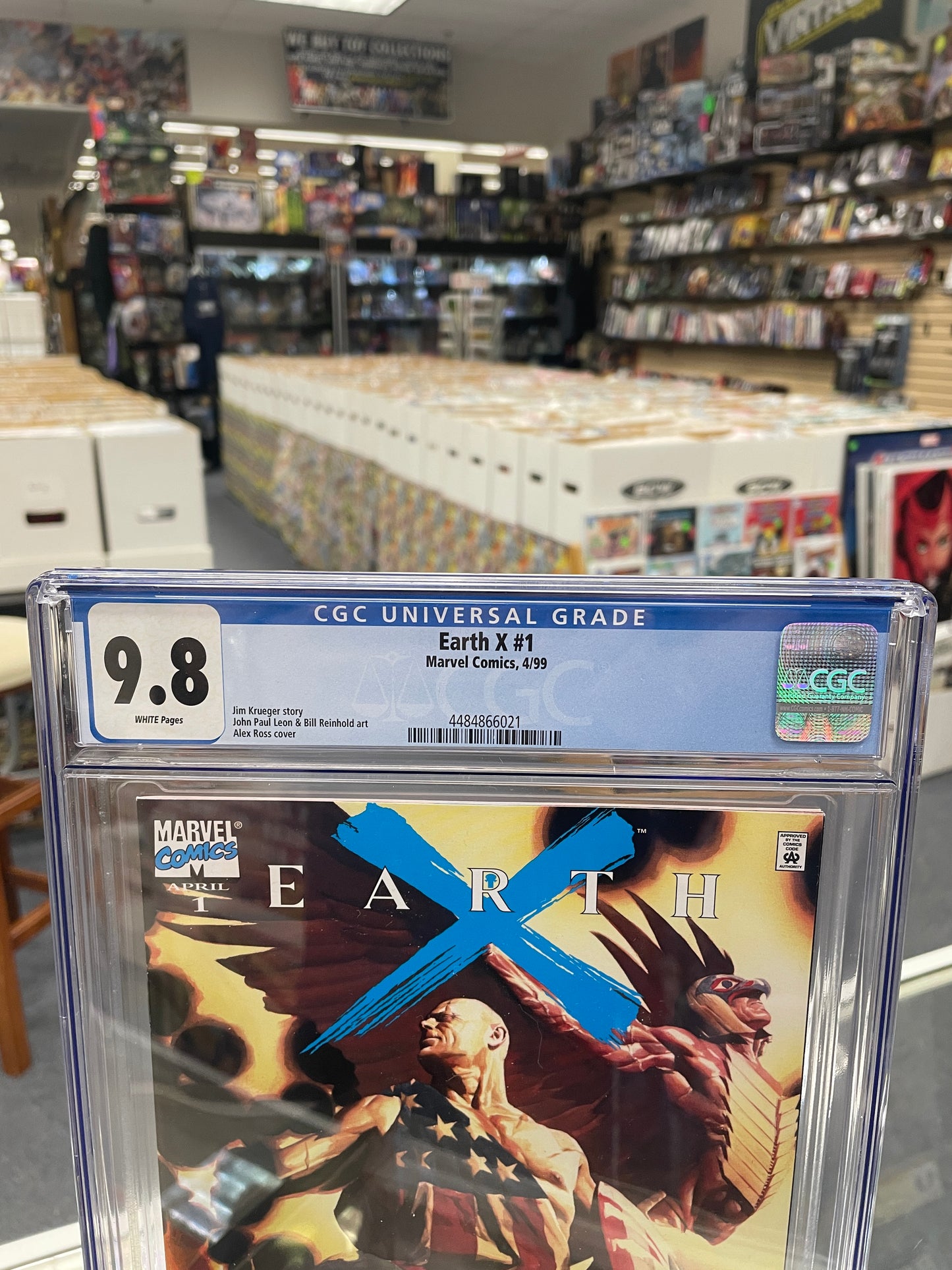 Earth X #1 (CGC 9.8) 1st Print