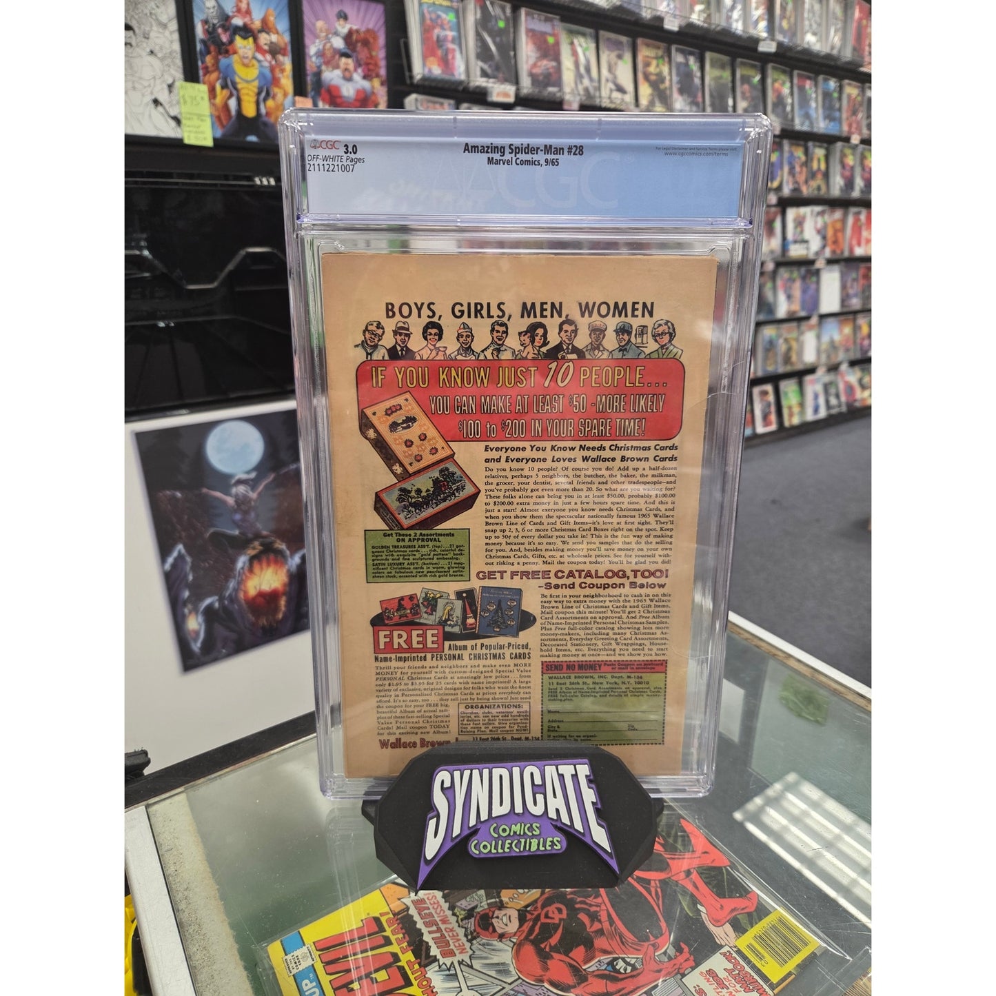 Amazing Spider-Man #28 (CGC 3.0) 1st Molten Man