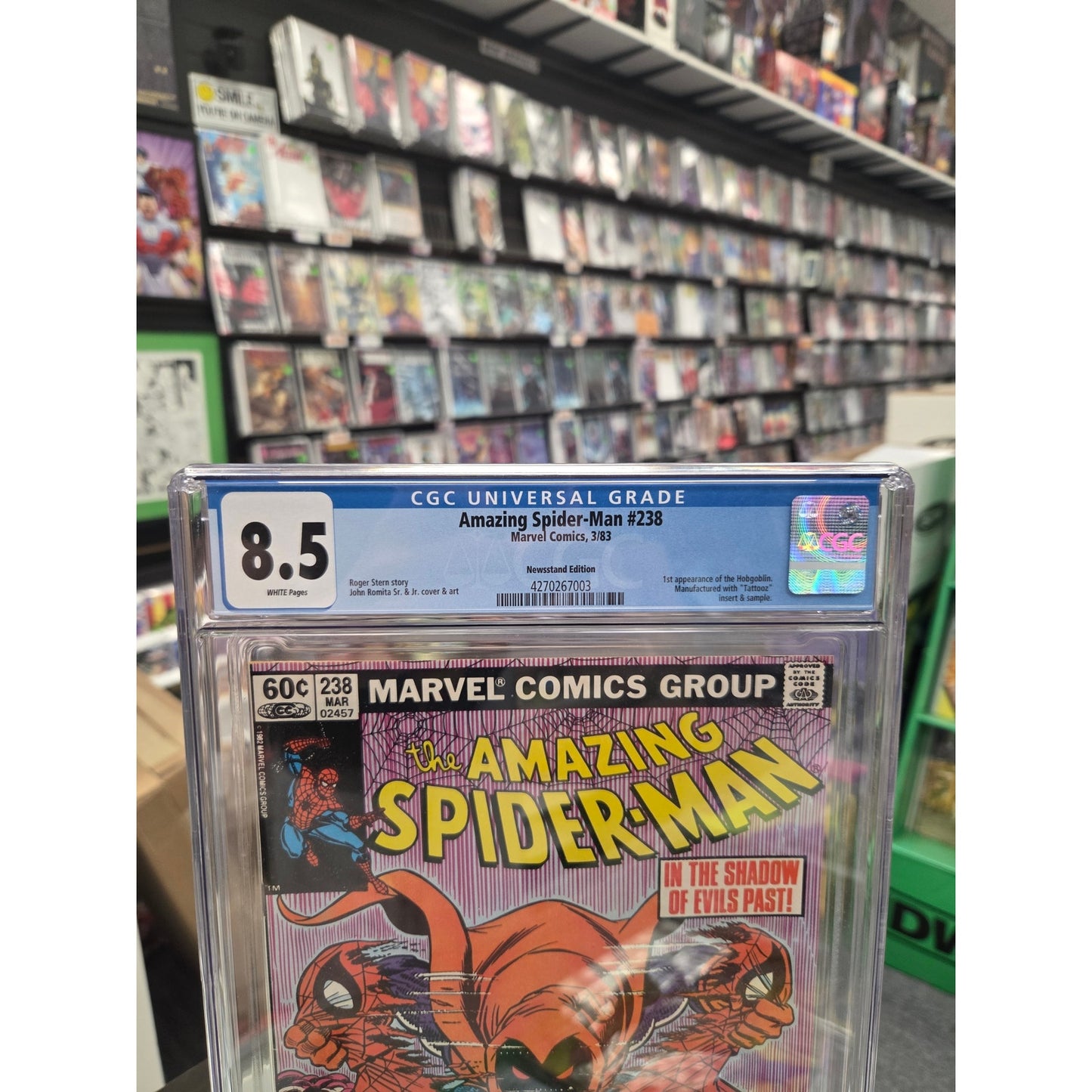 Amazing Spider-Man #238 (CGC 8.5) 1st Hobgoblin