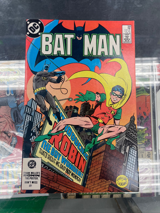 Batman #368 (1984) 1st Jason Todd As Robin
