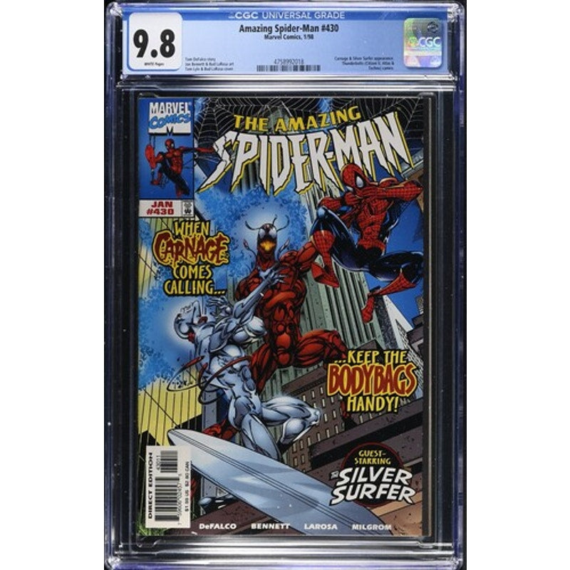 Amazing Spider-Man #430 (CGC 9.8) 1st Cosmic Carnage