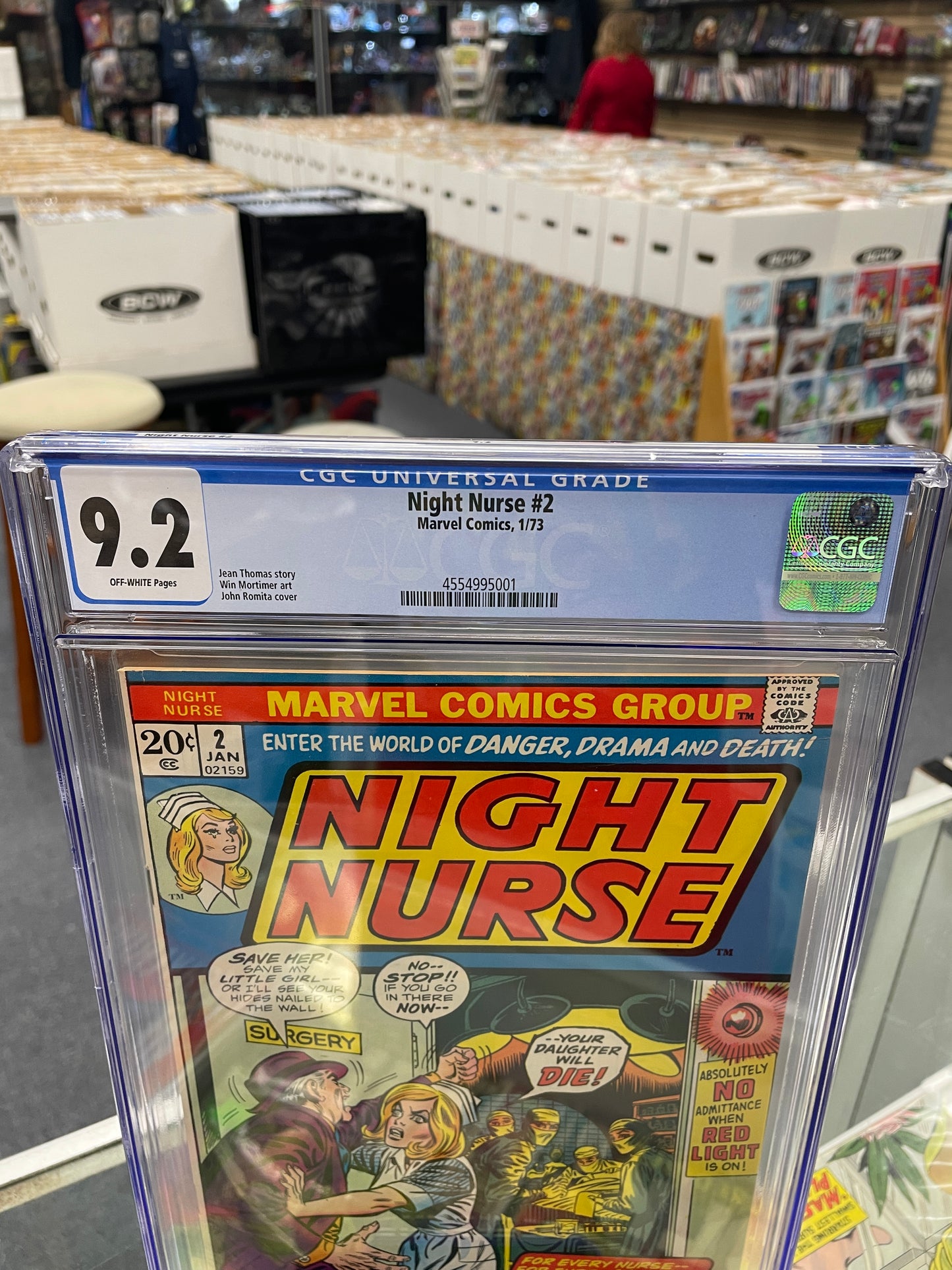 Night Nurse #1-4 CGC Graded Set