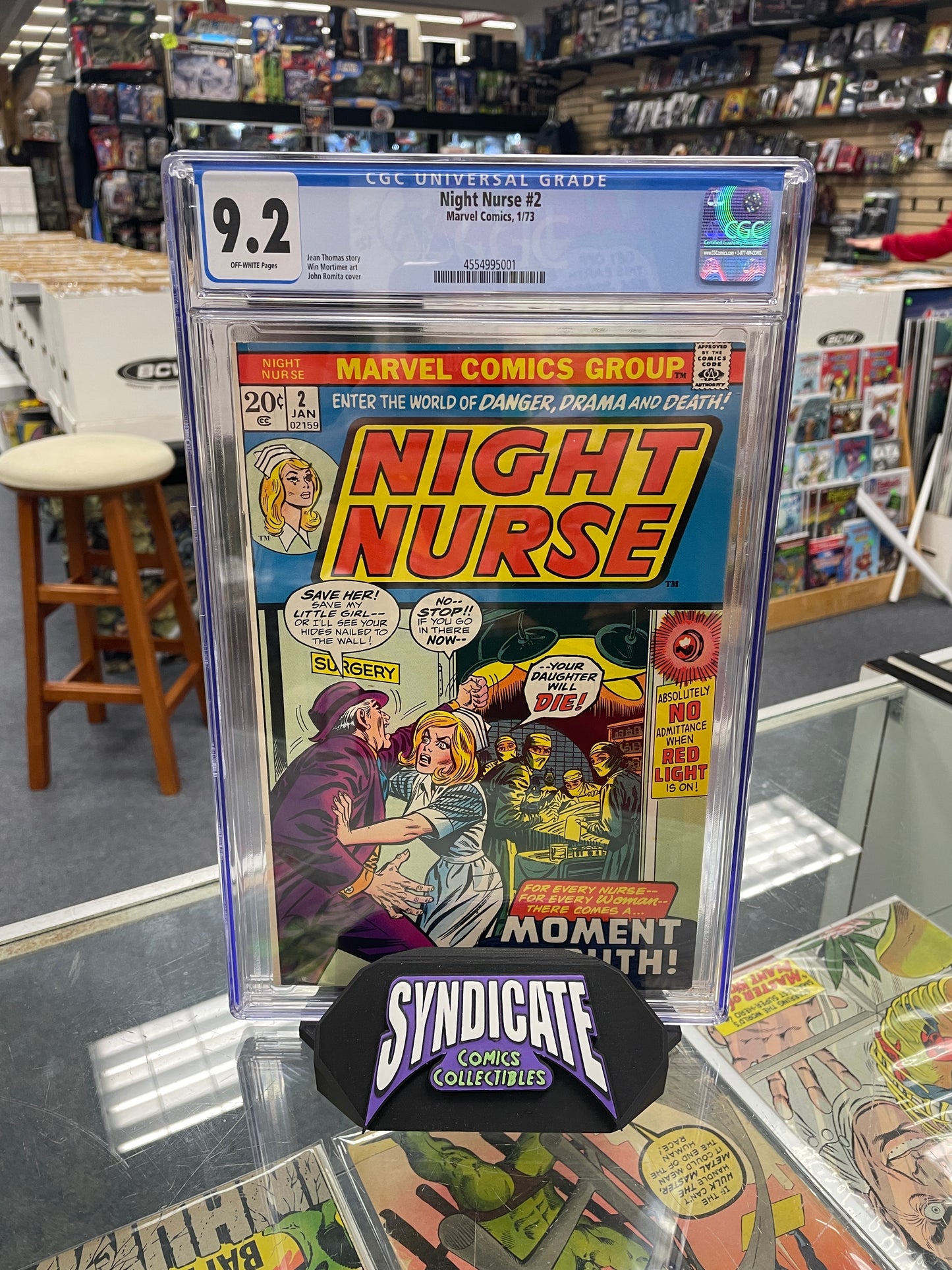 Night Nurse #1-4 CGC Graded Set