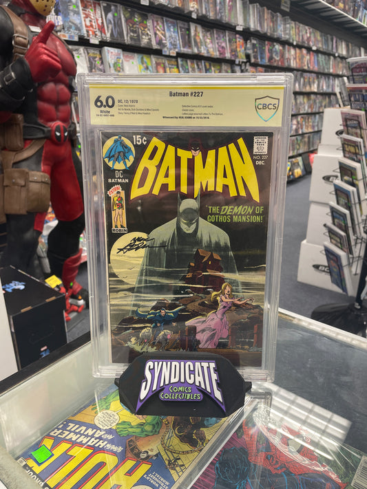 Batman #227 (CBCS 6.0) Signed By Neal Adams