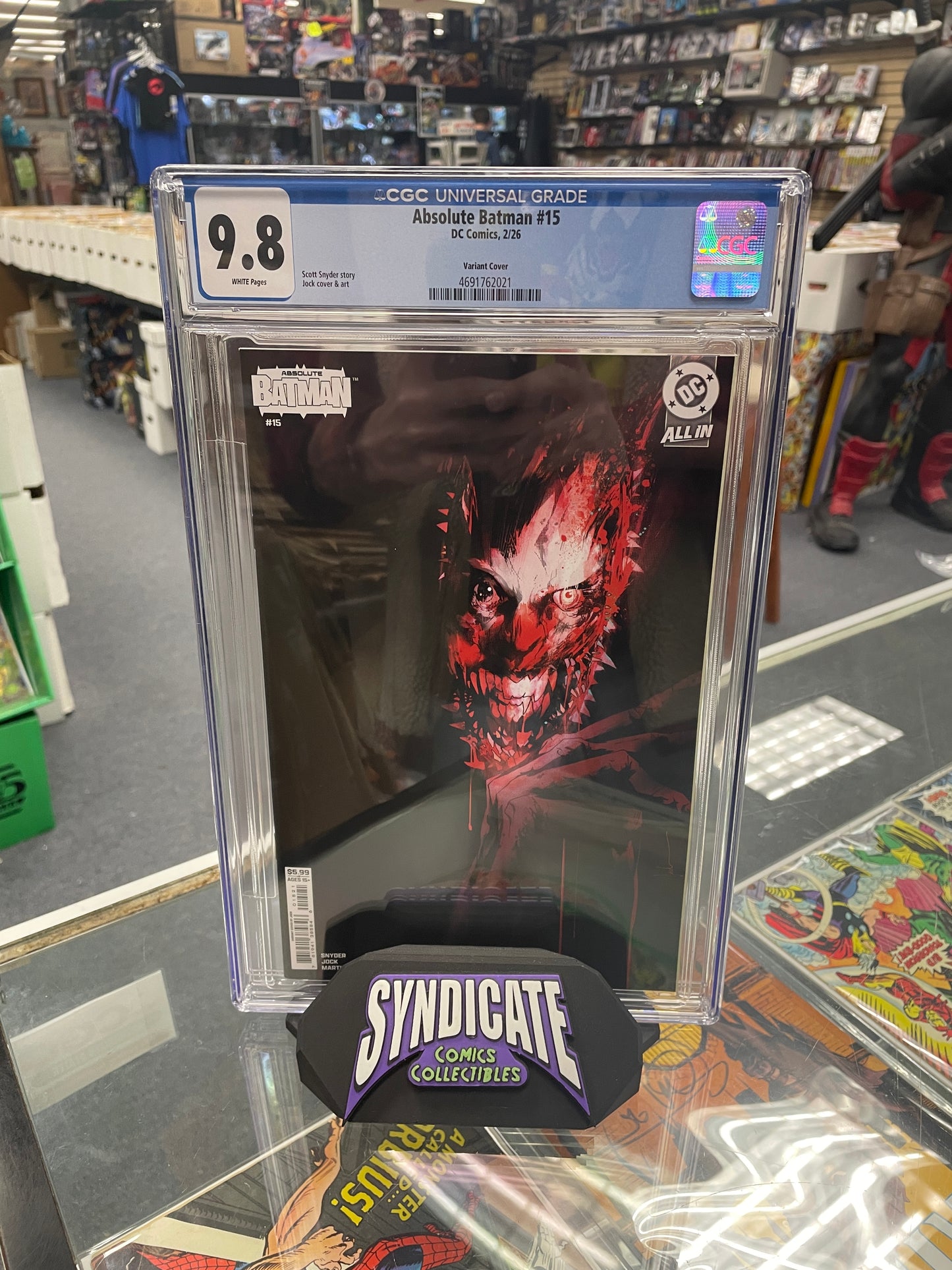 Absolute Batman #15 Jock Variant (CGC 9.8) 1st Absolute Joker