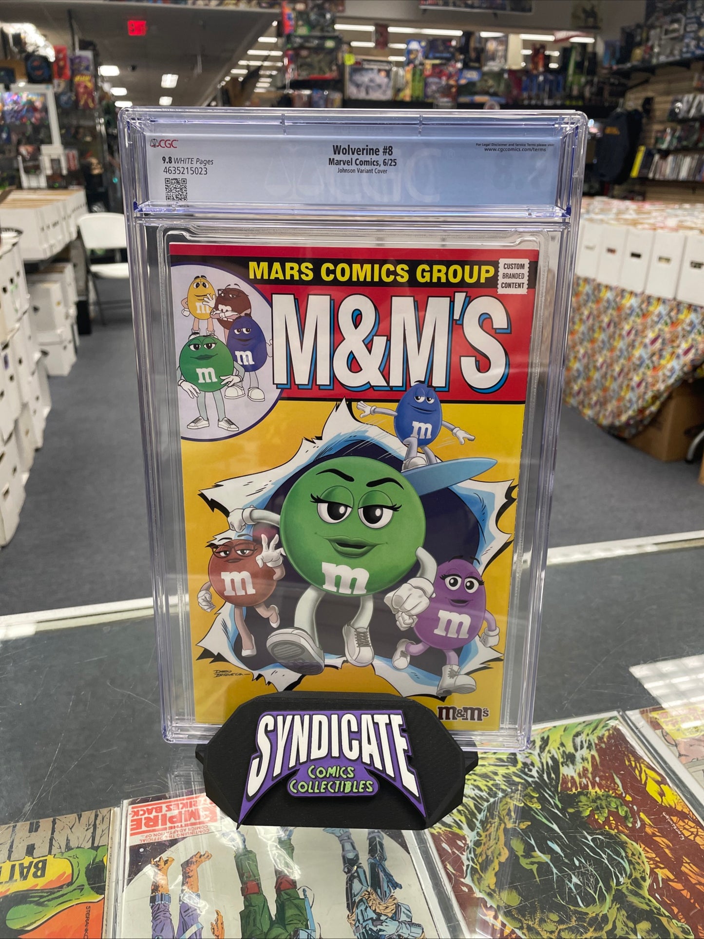 Wolverine #8 Daniel Warren Johnson Variant (CGC 9.8) 1st Print