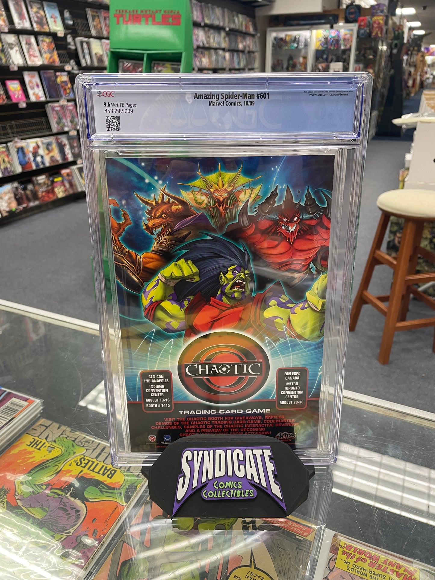 Amazing Spider-Man #601 (CGC 9.6) J. Scott Campbell Cover