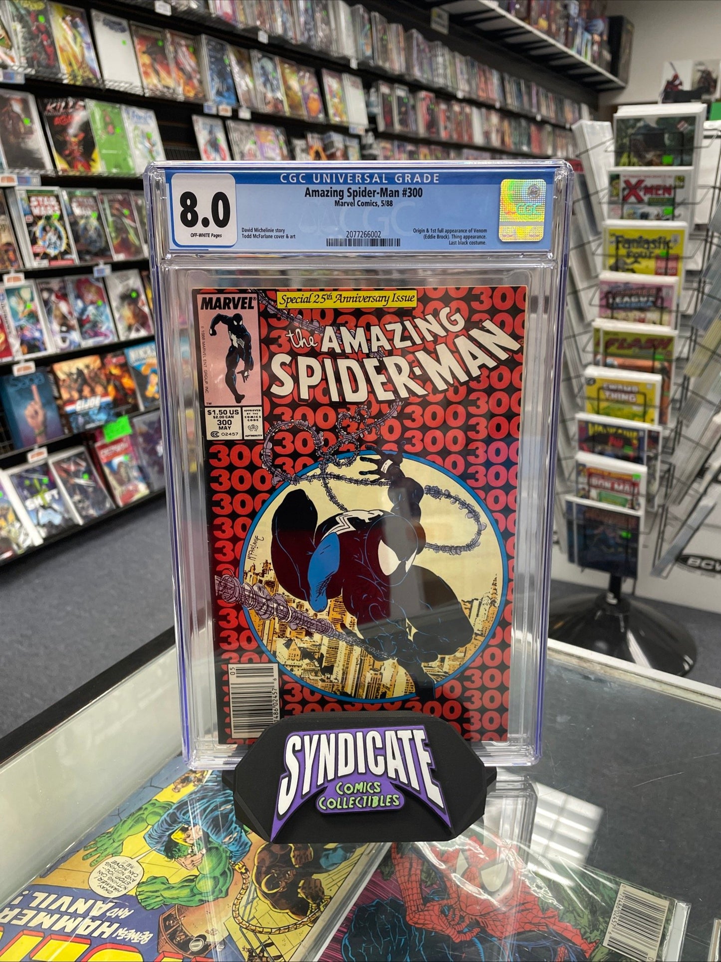 Amazing Spider-Man #300 Newsstand Variant (CGC 8.0) 1st Venom