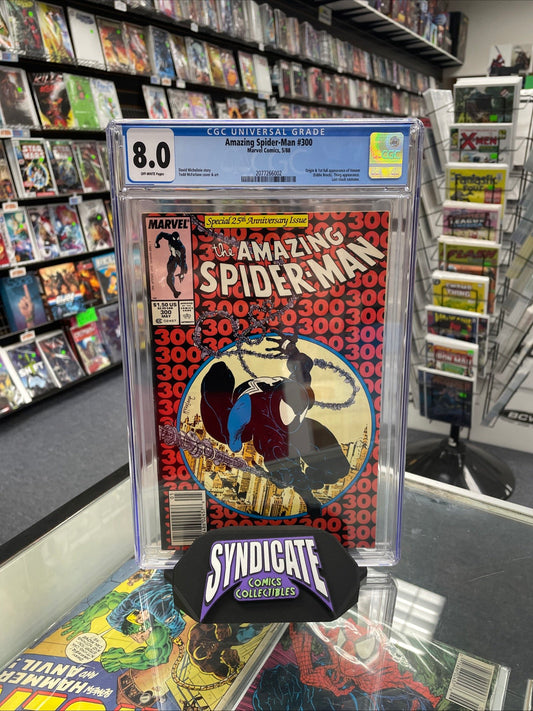 Amazing Spider-Man #300 Newsstand Variant (CGC 8.0) 1st Venom