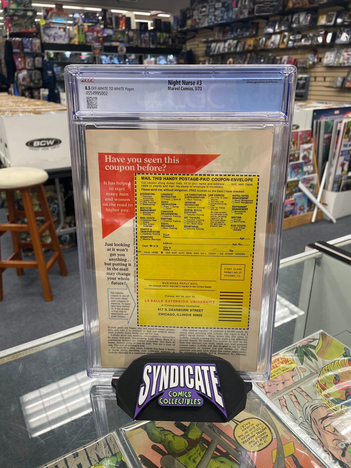 Night Nurse #1-4 CGC Graded Set