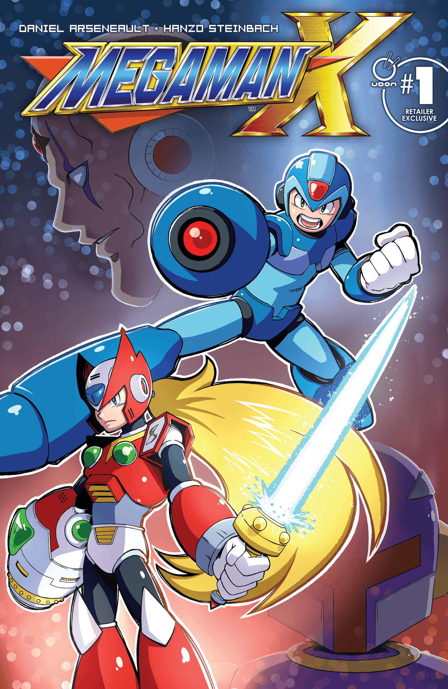 Mega Man X #1 Paul Robertson, Syndicate Comics & Collectibles Exclusive Variant B