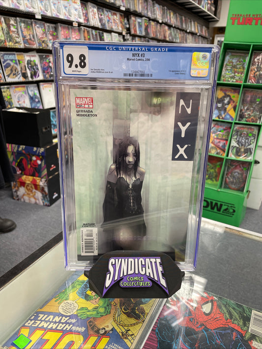 NYX #3 (CGC 9.8) 1st X-23