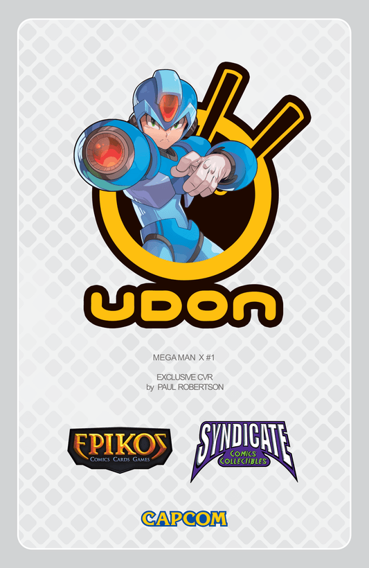 Mega Man X #1 Paul Robertson, Syndicate Comics & Collectibles Exclusive Variant B